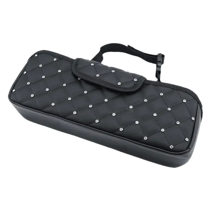 

Кожаная автомобильная сумка для хранения, маленькая Автомобильная дорожная сумка для хранения, автомобильная мусорная корзина, многофункциональная сумка для хранения, провисающая дорожная сумка для автомобиля