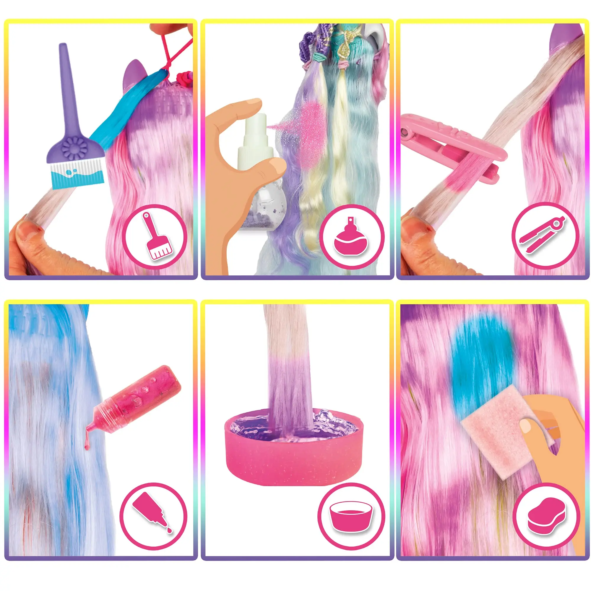Pet Grooming Blind Box Surprise Toy – Braided Doll Bottle — detail image 5