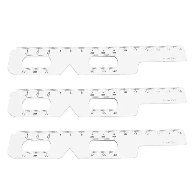 Eye Distance Ruler Millimeters 2 in 1 Accurate Perfect Match PD