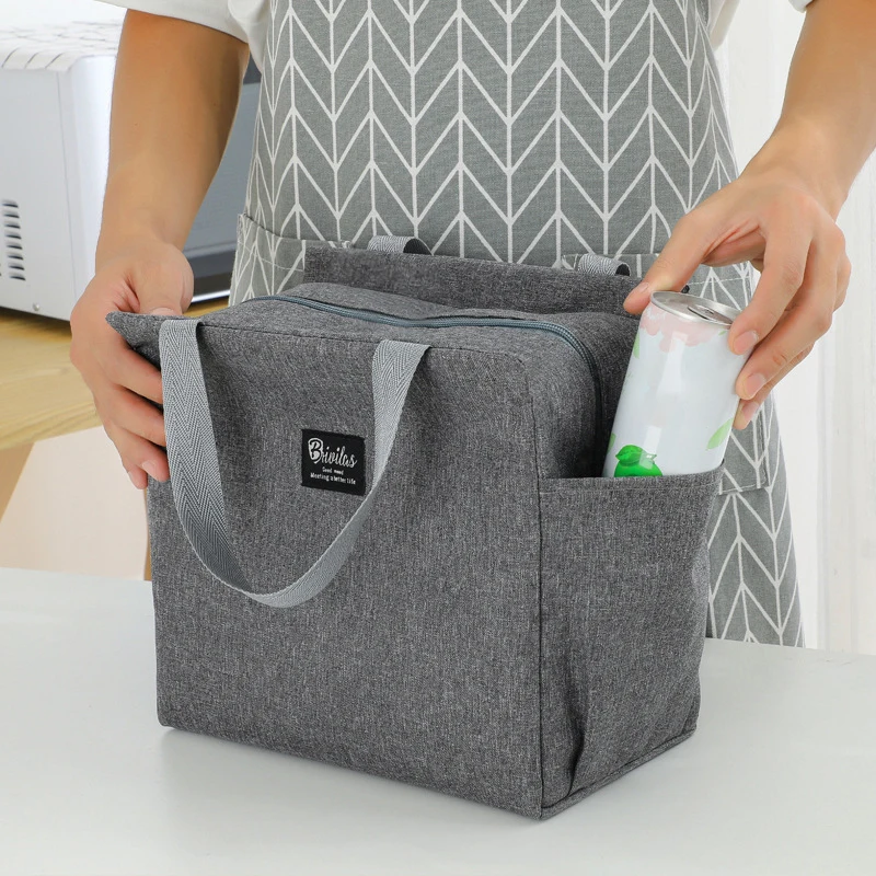 Premium Insulated Lunch Bag with Thermal Protection and Durable Oxford Fabric - 10L Capacity