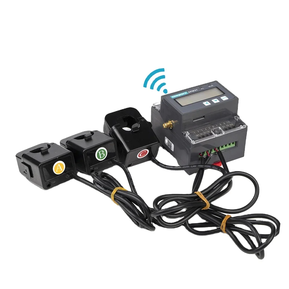 3 Phase Electricity Meter Max Demand Measure Power Data Logger Solar Energy Smart Energy Meter WIFI 2