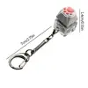 Keycap Fidget Keychain Toy Silicone Small Safe Multifunctional Sensory Toys Relaxing Supplies for Station Outdoor 6