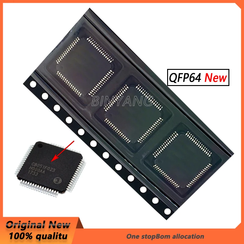 

(5piece)100% New C8051F023-GQR C8051F023 TQFP64 Chipset