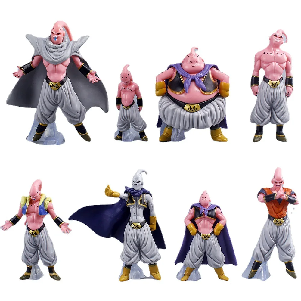 Dragon Ball ZERO Majin Buu Figurine DBZ Boo Set Super Saiyan Buu Action  Figures Collection Model Toys for Children Gifts