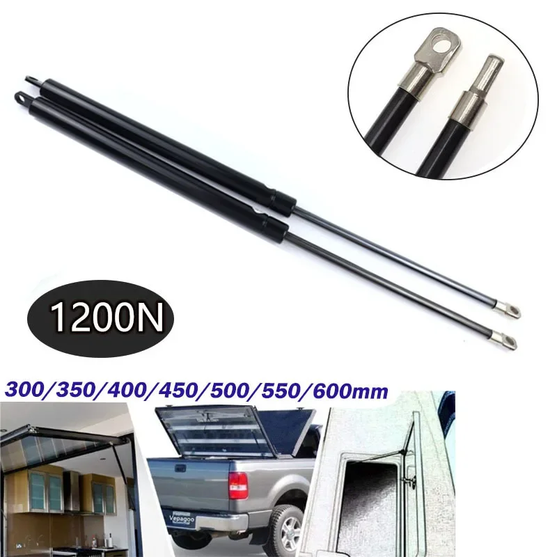 

2pcs 1200N 300-600mm Car Gas Struts Bonnet Hood Trunk Tailgate Shock Lift Support Bar Spring Caravan Door Bus Bed Boat Window
