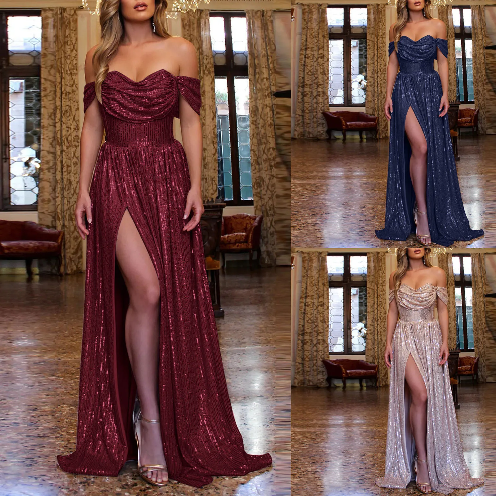 Рисунок 6 - Женские платья с блестками