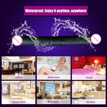 18.1 Inch Overlength Double Dildos Double Headed Penis Realistic Phallus Stimulate Vagina and Anus Big Dick Sex Toys for Lesbian 6