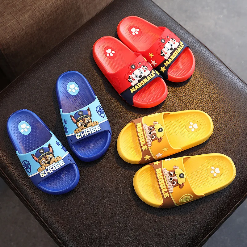 Paw Patrol Children Slippers Boys Girls Summer Indoor Household