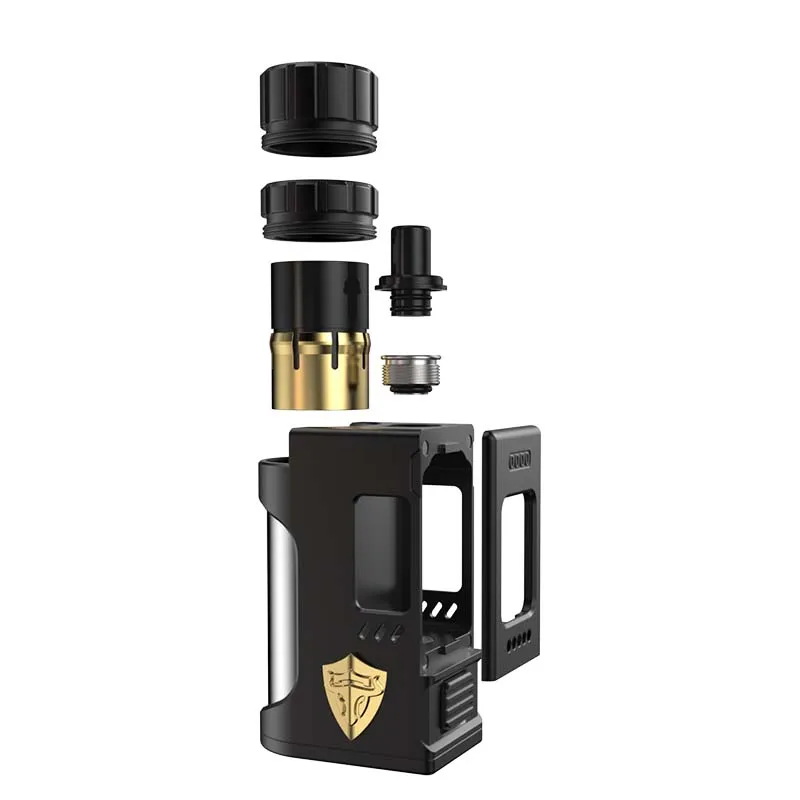 Original ThunderHead Creations Tauren Boro Mod X chip & Mesh 2-In-1 Design Vape Mechanical or Protection Mode E Cig Vaporizer