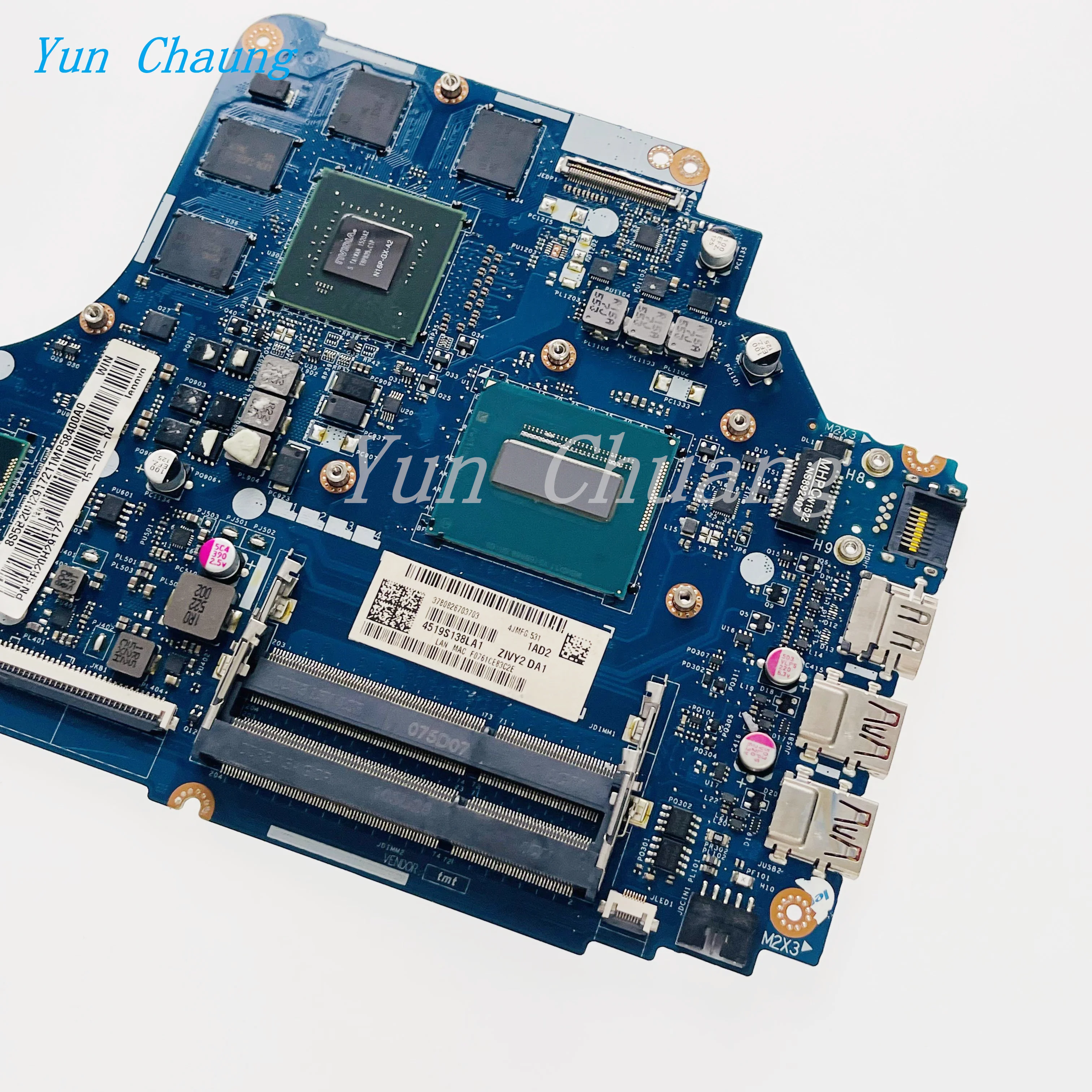 ZIVY2 LA-B111P For Lenovo Ideapad Y50-70 Laptop Motherboard With