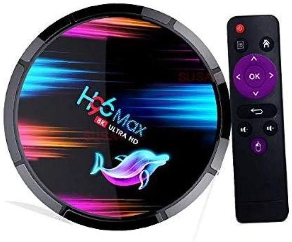 

Amlogic S905X3 Android 9.0 TV Box H96 MAX X3 TV Box 64-bit Quad Core 2,4G/5,0G BT 4,0/3D Ultra HD 8 K/H. 265/ LAN/USB 3,0