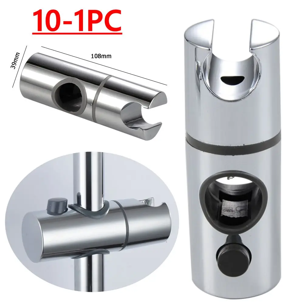 หัวฝักบัวแบบใช้มือถือ 18-25 มม.ปรับ Rail Slider หัวฝักบัวผู้ถือ Lift Rod สนับสนุนวงเล็บยึดชิ้นส่วนห้องน้ํา 1