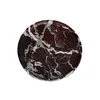 D20x2cm Design Luxury Red Round Rosa Levanto Marble Tray Holder Collection Jewellery Display Serving Tray Jewelry Storage 3