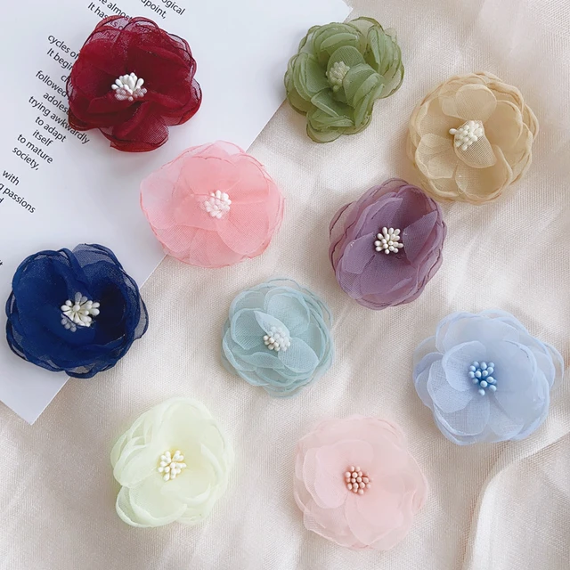 Easy Silk Ribbon Flowers - Crafty Chica