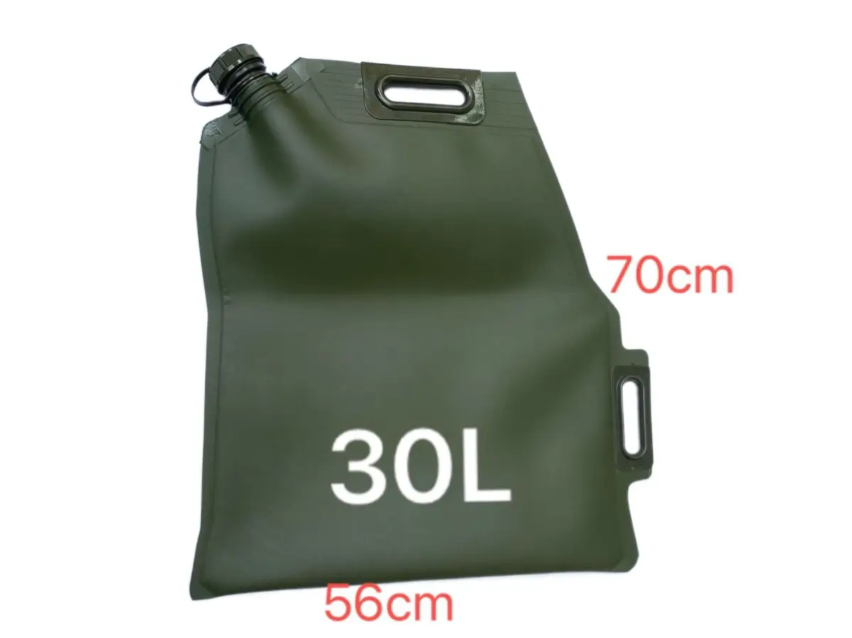 30L Portable High Quality Handheld Foldable Spare Gasoline Fuel Oil Bag Diesel Tank For Dirt Bike Motorcycle