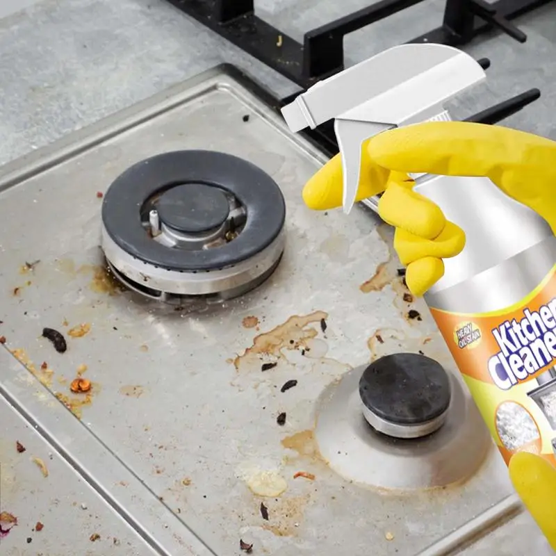 Kitchen Cleaner Spray Multipurpose Degreaser Foam Cleaning Spray Multi-Surface Cleaner Kitchen Grease 60ml