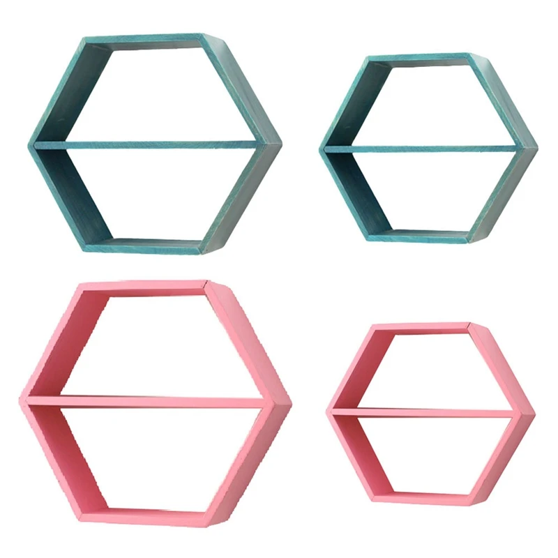 

Hexagon Shelves Honeycomb Shelves Wall Mounted Storage Background Wall Shelf Mounted Shelf Hexagonal Storage Rack Retail