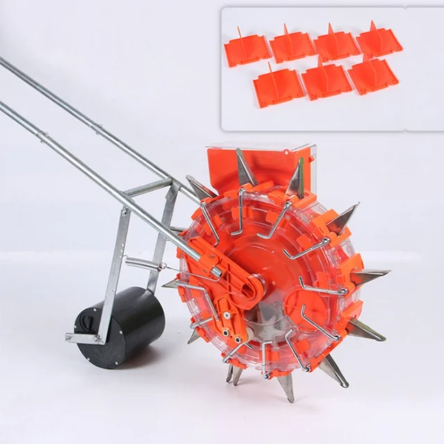 Egyedi Tervezési Kézi Kukorica Rizs Precíziós Vetőmag Kézi-Push Multifunkcionális Dezinátor - Image 5