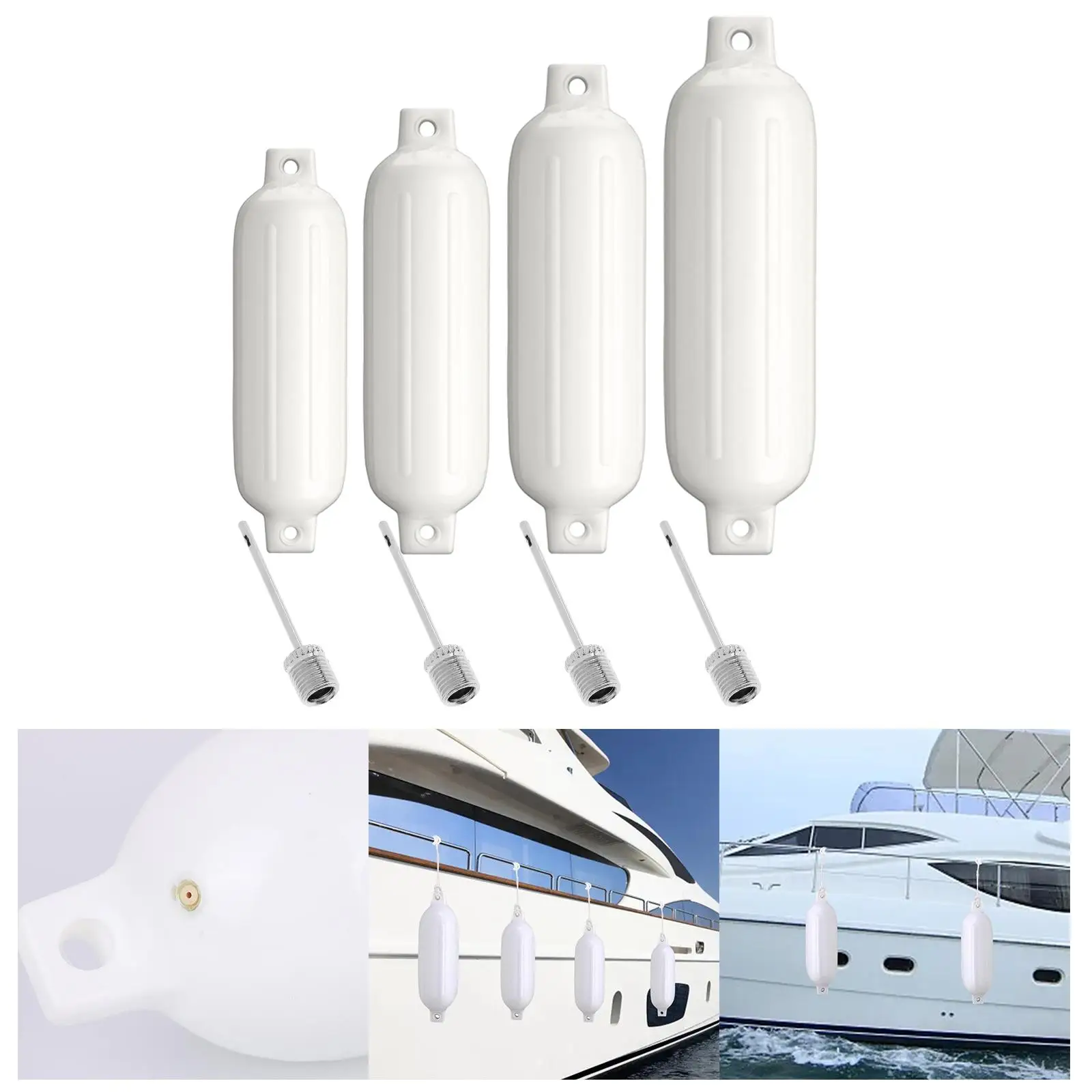 Inflatable Boat Fender Universal Floating Platform Inflatable Boat Bumpers for Sport Boats