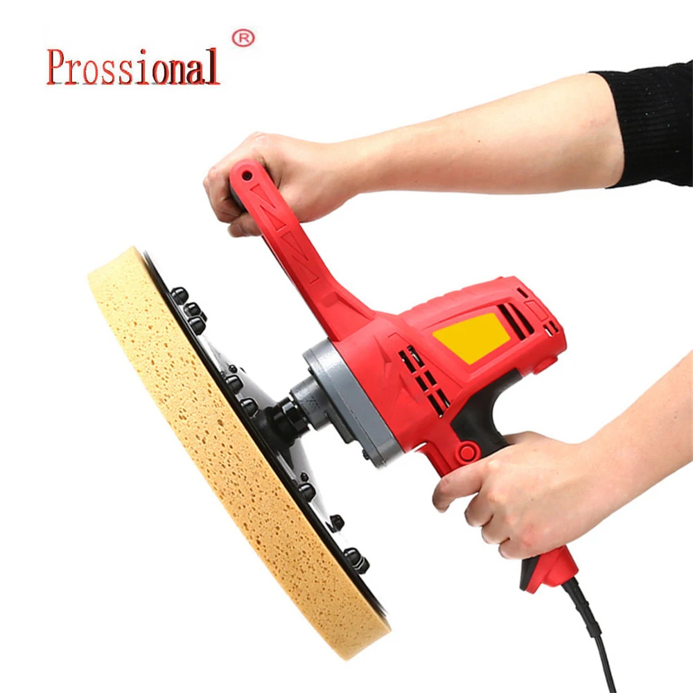 Electric 220V Concrete Epoxy Cement Mortar Trowel Masons Plastering Bucket Trowel Tool Wall Smoothing Polishing machine 4000w 220v electric wall chaser groove cutting machine wall slotting machine steel concrete circular saw electric tool set