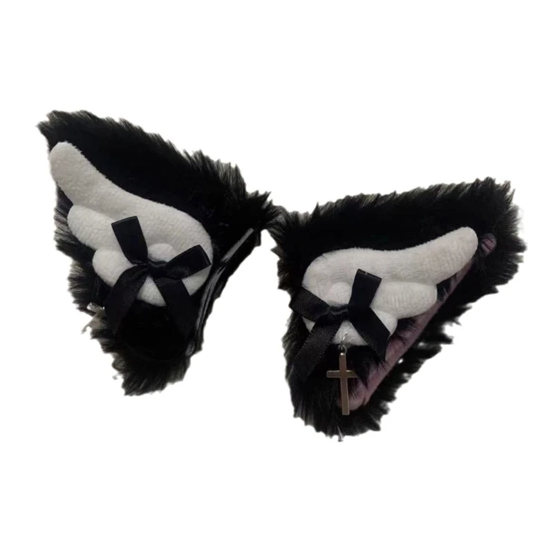 

E0BF Fashionable Hairpin Stylish Hair Clip Fashion Plush Hair Accessories Hair Pins