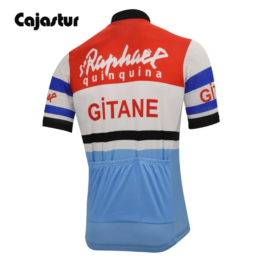 Retro Cycling Jersey Men Short Sleeve Classic Cycling Tops Full Zipper Mtb Bike Wear Clothing Maillot Ciclismo