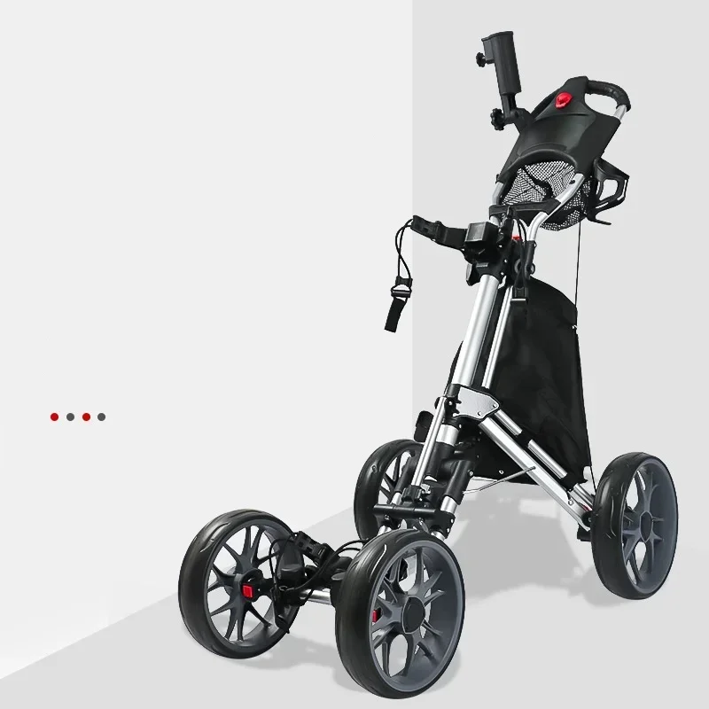 Foldable Non-slip Direct Supply Cart Ball Holder Control Golf Cart Golf Trolley