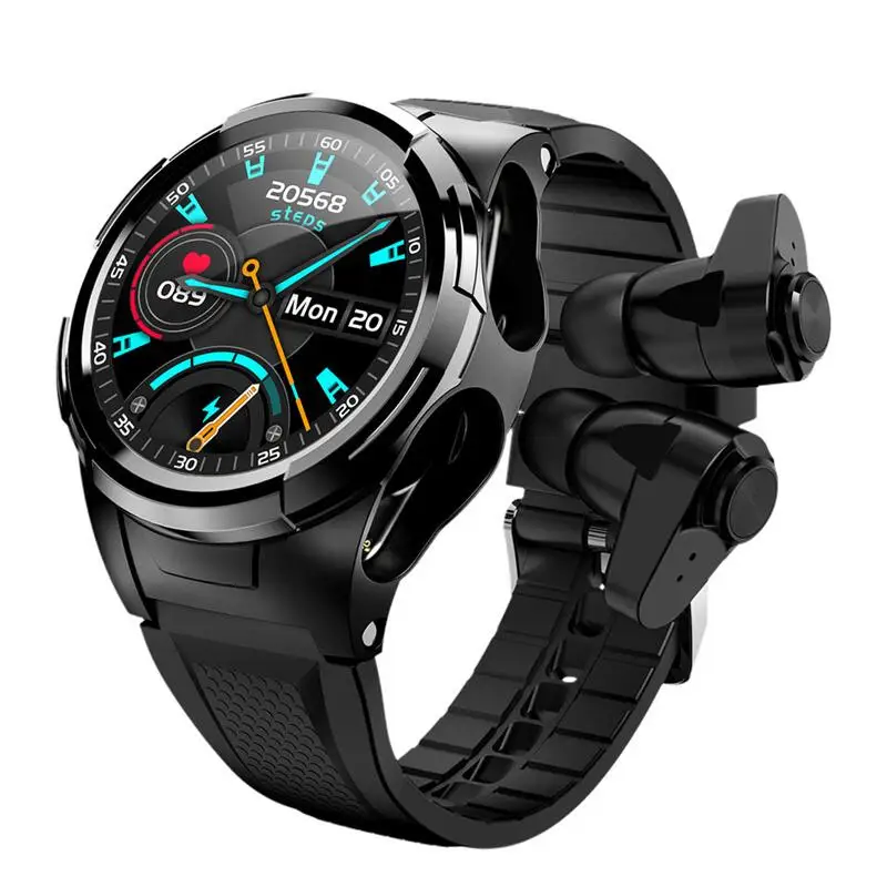 

AINOOMAX S210 s210 TWS Earbuds smart watch 2 In 1 Wireless Earphones Bt Call music sport smartwatch reloj inteligente 2022 2023