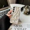 New 3D Flame pattern Case For Samsung Galaxy S25 S24 S23 Ultra Plus A16 A06 A15 A14 Fashion Hollow Slim Shockproof soft Cover 5