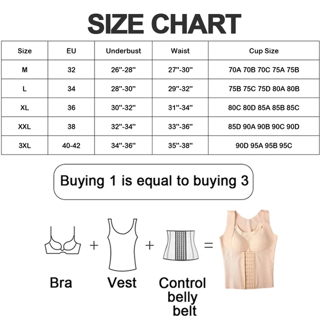 Women Shapewear Classic 2-in-1 Tank Top With Padded Bra Tummy