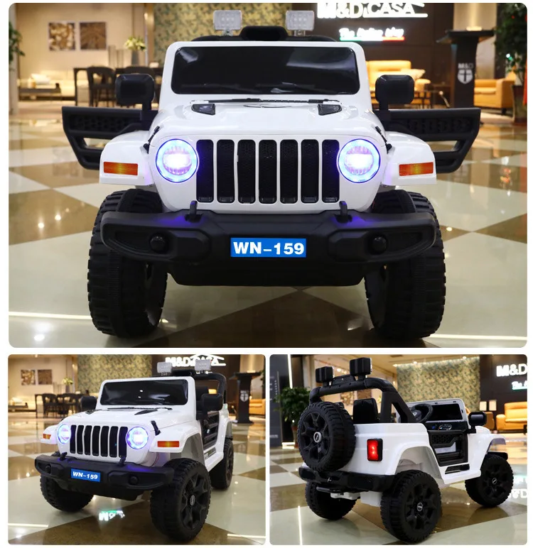 Kids Ride On Car Kids Jeep Wn-159 Rubber Wheel 2Xbattery 2Xmotor