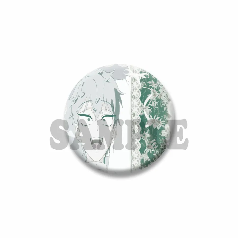Cute Anime Pins Handmade Round Brooch Cartoon Cosplay Badge - Adorable Jewelry Accessories & Gifts