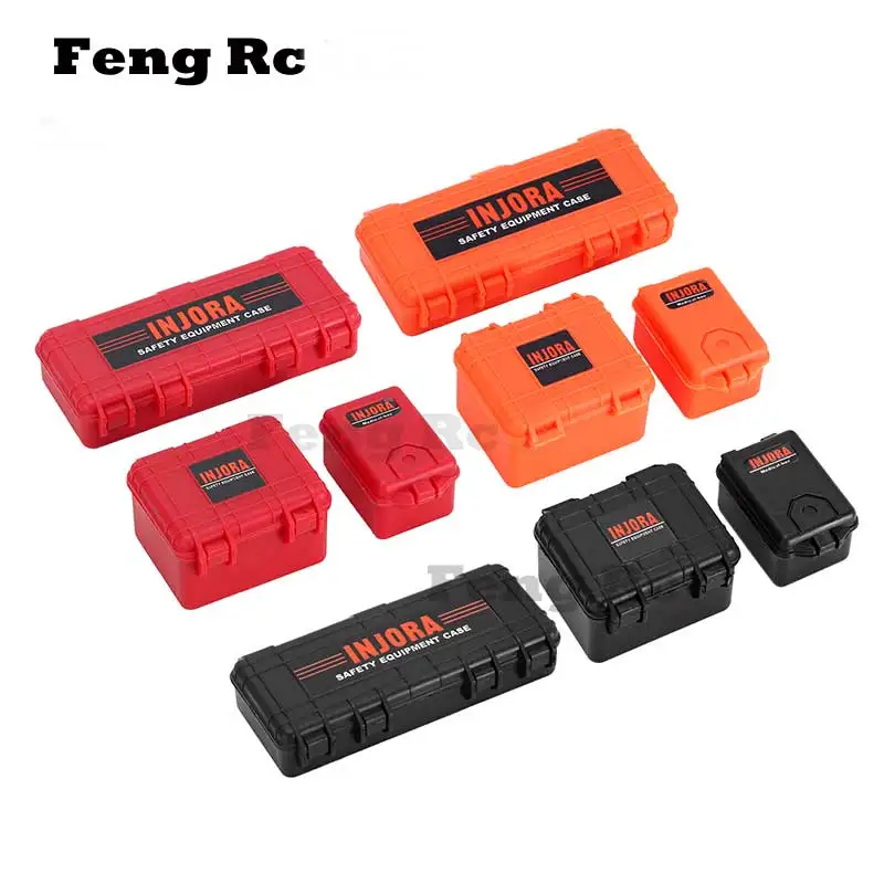 

3Pcs Plastic Storage Box Decoration Tool for 1/10 RC Crawler Car Axial SCX10 90046 TRX-4 TRX-6 MST Recat