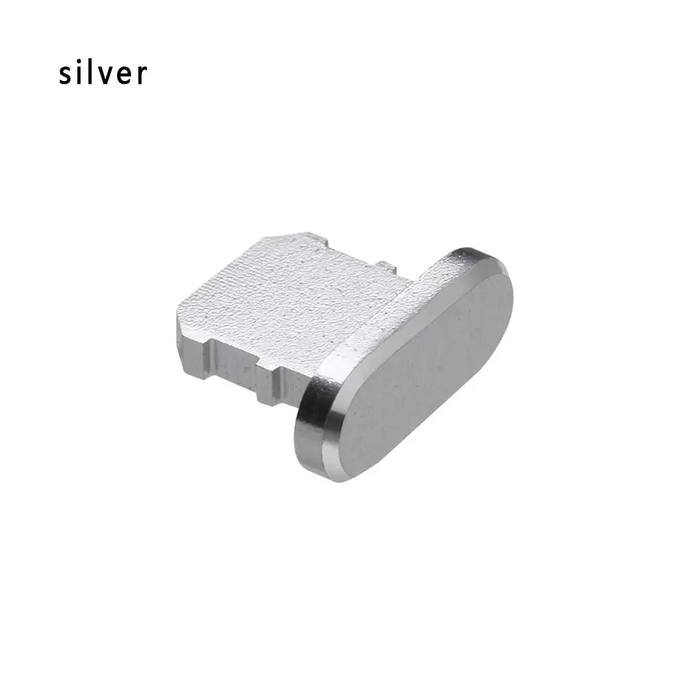Metal Charger Port Anti-Dust Plug Stopper - Premium Phone Accessory Charging Cap Cover