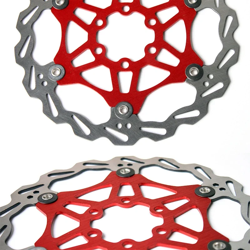 Durable Bicycle Brake Rotor with Screws 160/180/203mm Quick Cooling Float Rotor