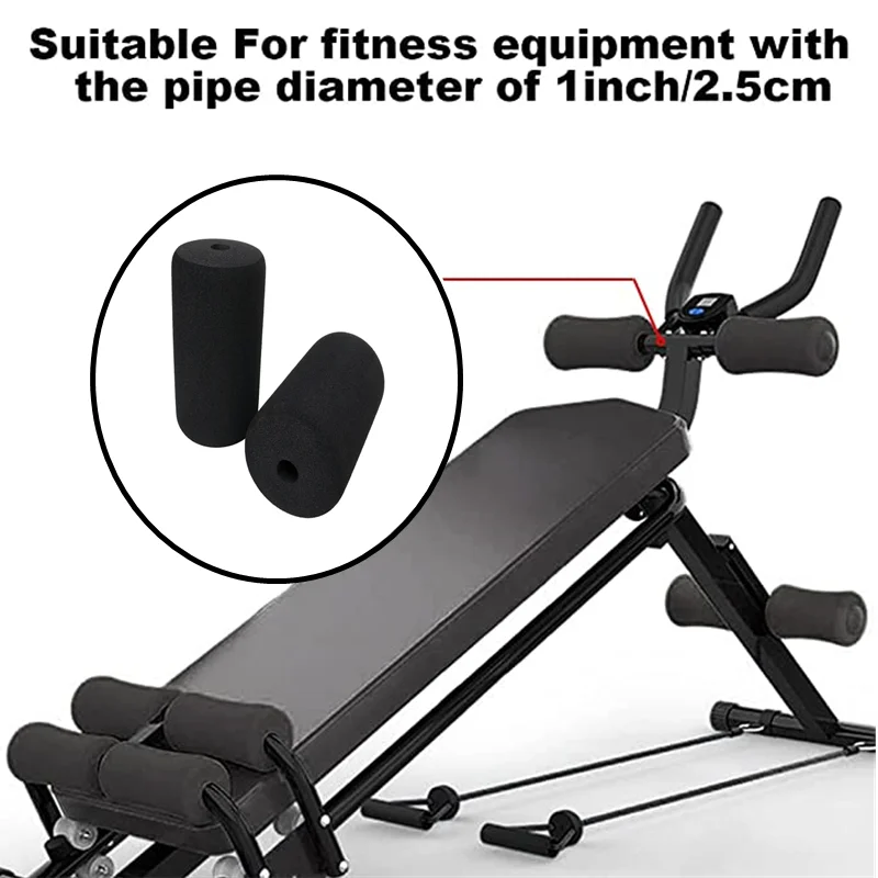 1 Pcs Foam Foot Pads Rollers for Home Gym Exercise Machines Equipments