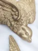 Golden Flying Birds Wall Mount Decor Retro Resin Swallow Sculpture Wall Hanging Crafts for Home Decoration Living Room Bedroom 6