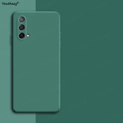 Silicone TPU Soft Rubber Protector Cover for Oneplus Nord 2 (Black Green)