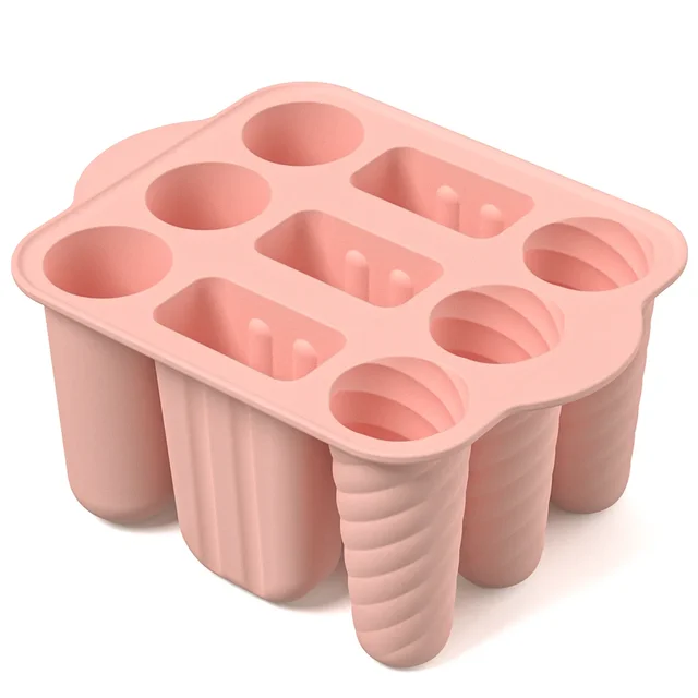 Stampi Per Ghiaccioli In Silicone - 6 Forme + 50 Bastoncini, Per Gelati Fatti In Casa, Senza BPA - Foto 12