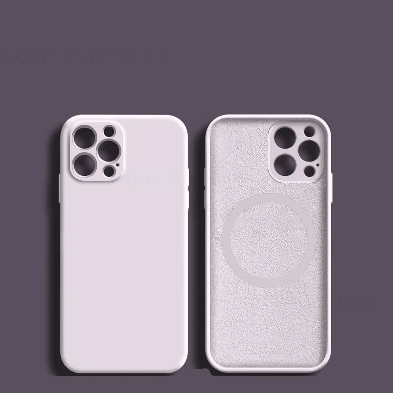ตัวเลือกสินค้า ซิลิโคนเหลวรุ่นใหม่สำหรับเคสแม่เหล็ก Magsafe คุณภาพสูง