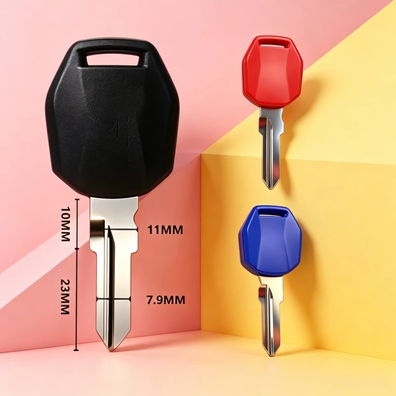 KTM1050 1190 1290 Triumph Augusta 용 오토바이 블랭크 키 오토바이 키 교체 분리형 칩 블랭크 키
