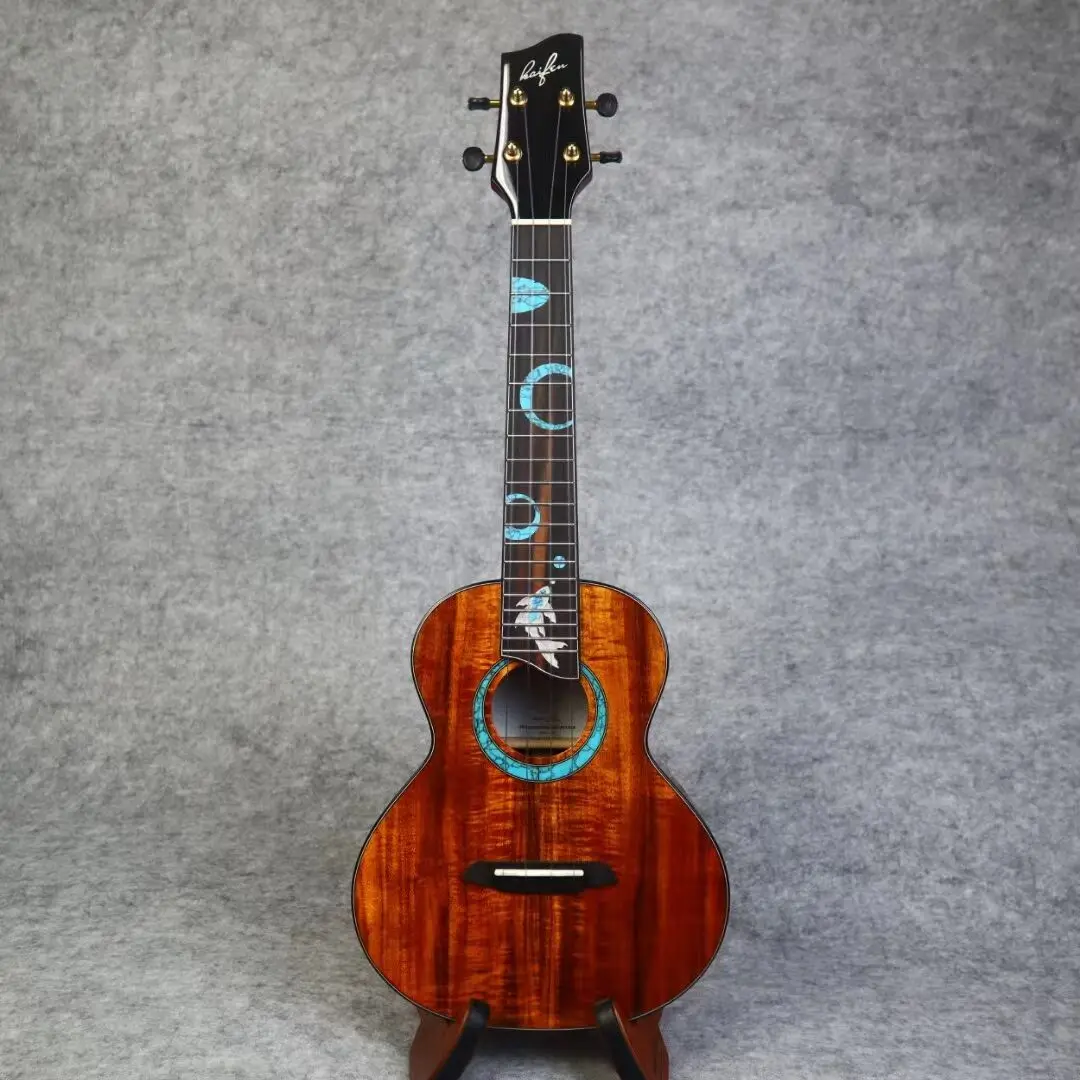 

Selected Acacia wood from ukulele