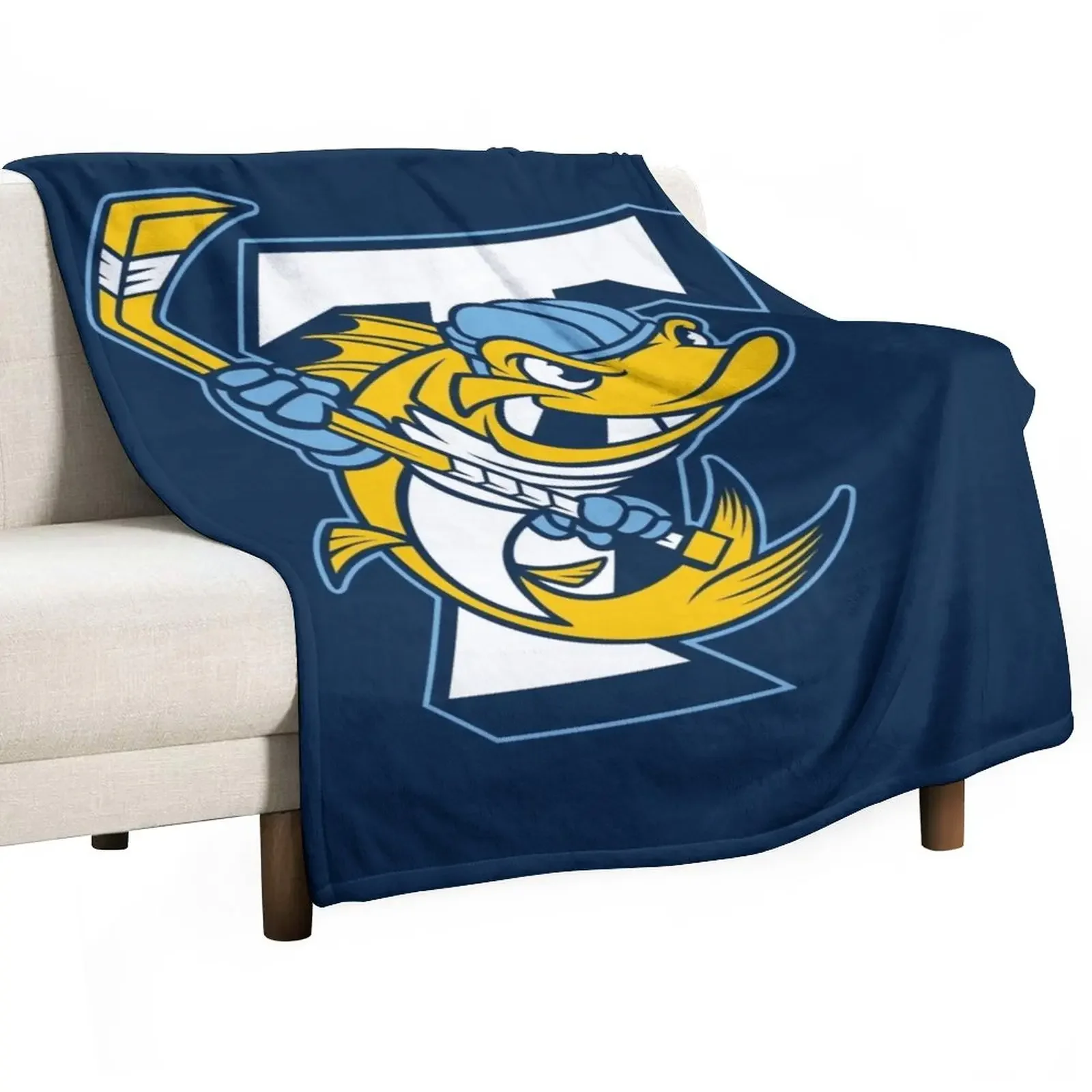 

Toledo Walleye Throw Blanket christmas decoration Decoratives Blankets