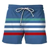 Summer Men's Shorts Quick Drying Hawaii Holiday Sports Swimming Trunks Fashion 3D Coconut Tree Printed Loose Sports Shorts 6XL 5