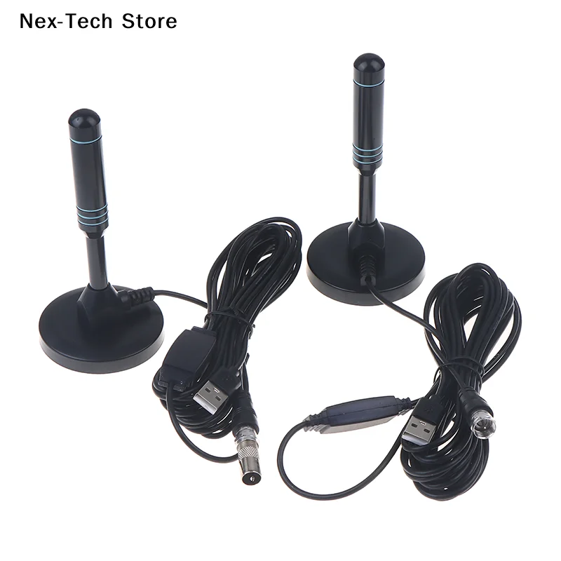 High-Performance Digital TV Antenna with Signal Amplifier and Magnetic Base
