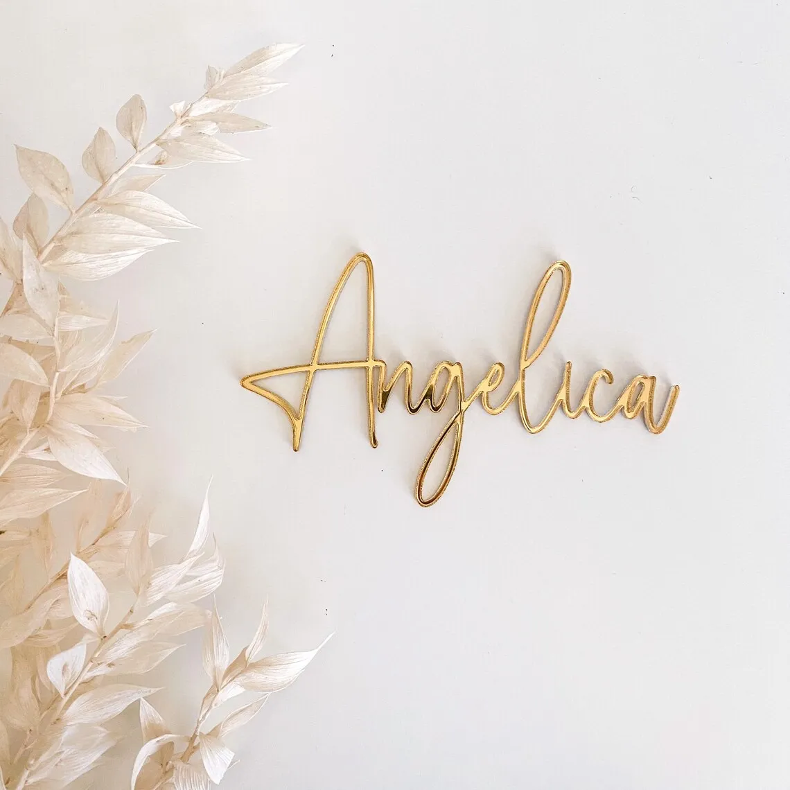 

Custom acrylic name cake plaque | Acrylic cake charm |Escort card | Place card | Wedding | Bridal Shower | Baby Shower