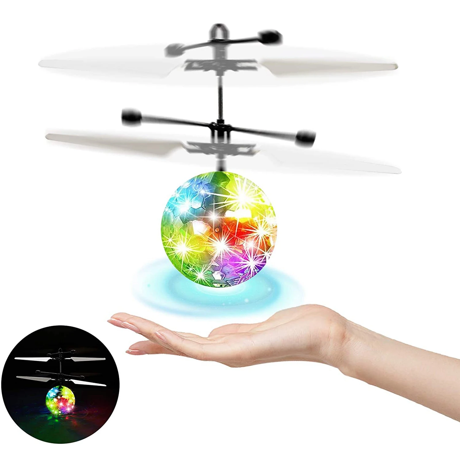 Flying Ball Toy Hand Induction Rc Toys Mini Ball Drone Helicopter