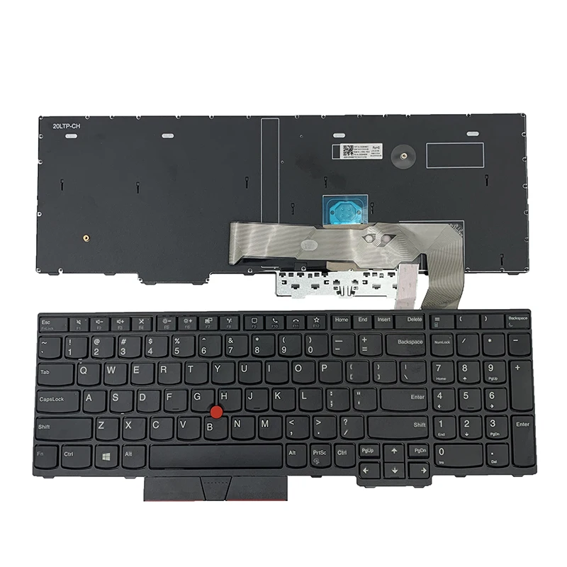 

Черная клавиатура US для Lenovo IBM ThinkPad L15 gen 2 (тип 20X7, 20X8,20X3 20X4)