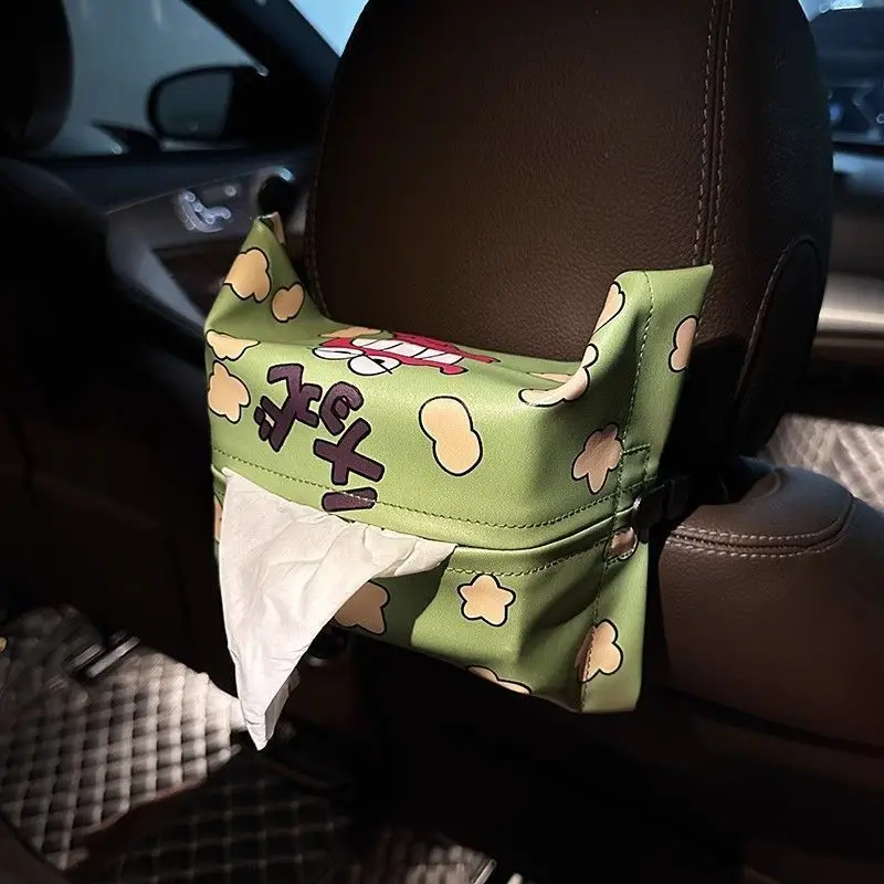 Storage Box Cartoon Crayon Shinchan Crocodile Biscuit Tissue Sitting Room Car Desktop Drawer Stationery