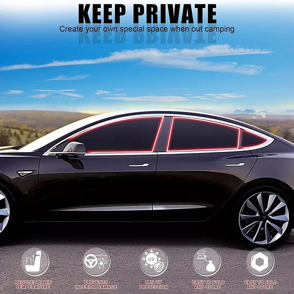 Tesla privacy sale screen